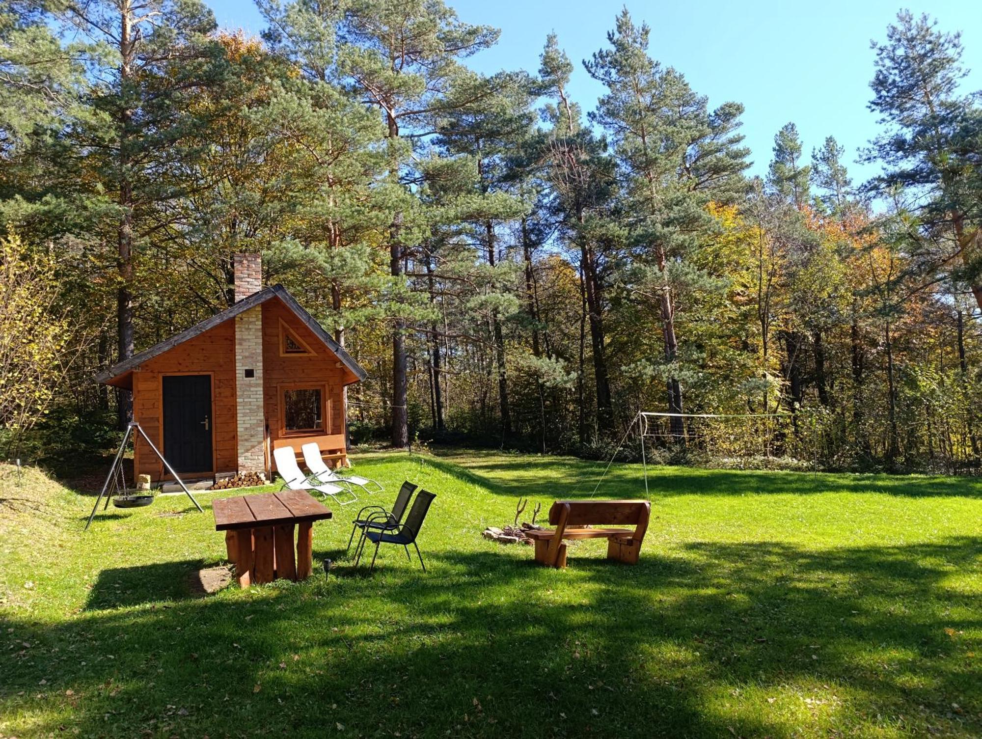 Survivalowa Chata W Lesie Bukowsko Exterior photo